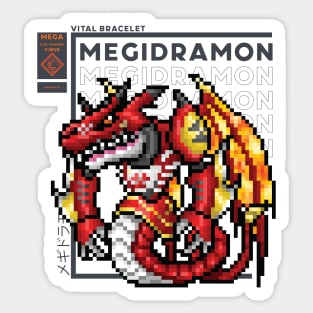 digimon vb megidramon Sticker